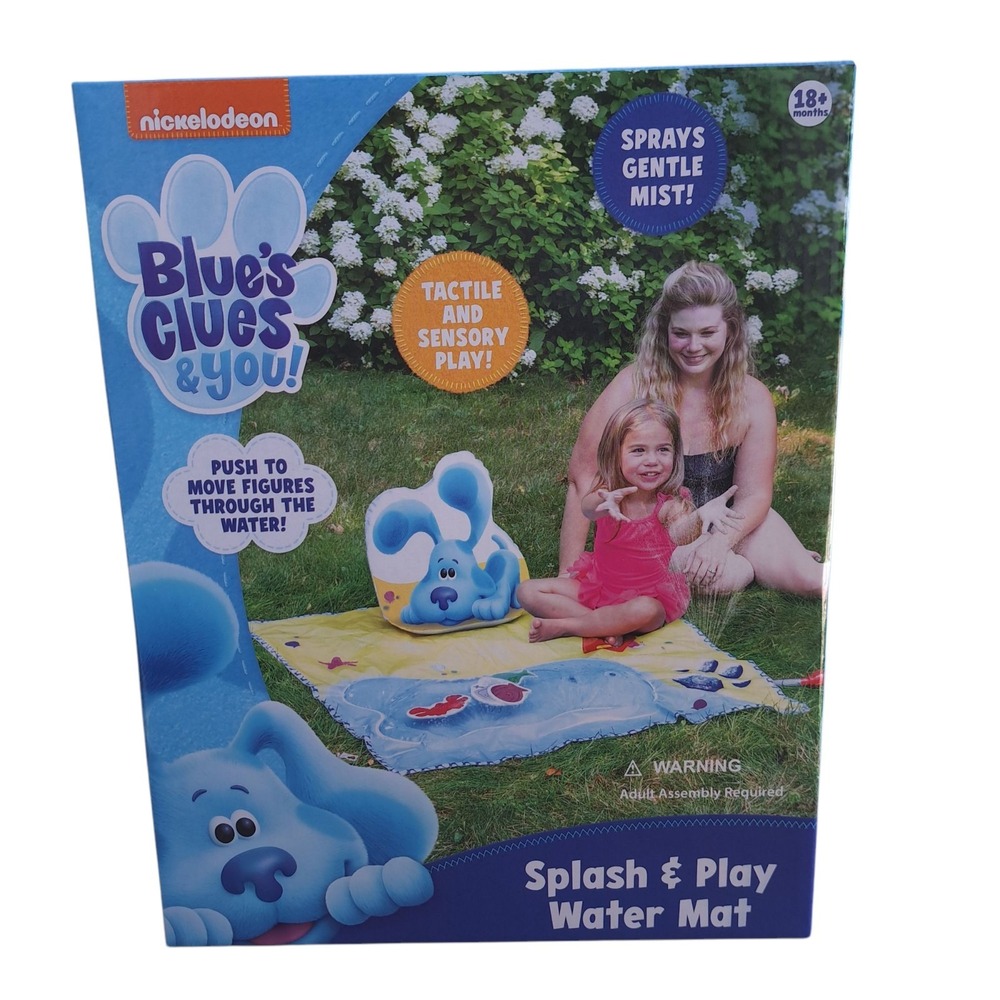 Little Kids Nickelodeon Blue's Clues & You Splash & Play Water Mat 18+ Months